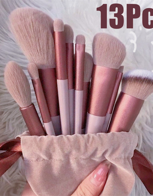 Load image into Gallery viewer, 13Pcs Makeup Brush Set Make Up Concealer Brush Blush Powder Brush Eye Shadow Highlighter Foundation Brush Cosmetic Beauty Tools
