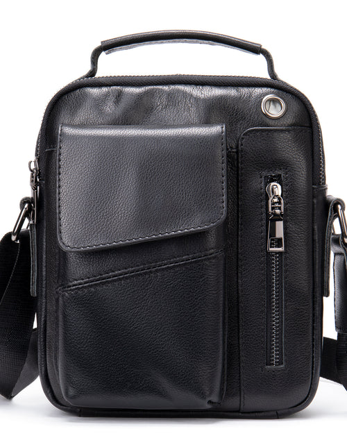 Load image into Gallery viewer, Men&#39;s Business Minimalist Leather Crossbody Bag
