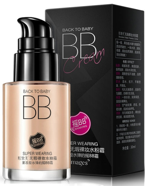 Load image into Gallery viewer, Clear and sleek hydrating cream nude makeup BB cream makeup concealer moisturizing BB cream
