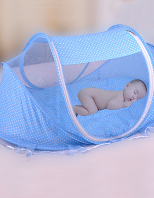 Load image into Gallery viewer, Foldable  Baby Bed Net With Pillow Net 2pieces Set
