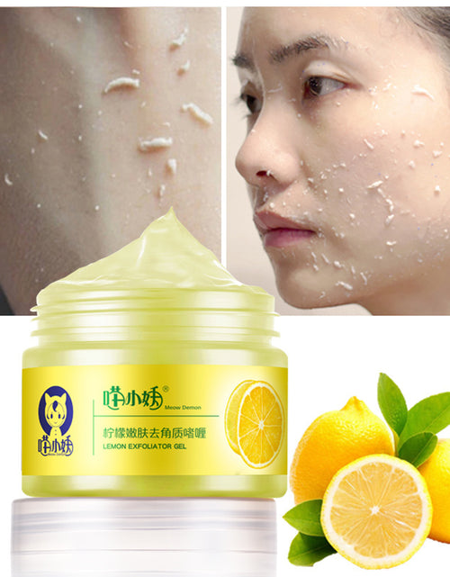 Load image into Gallery viewer, Lemon Cutin Gel Dead Skin Cleaning Pore Facial General Scrub
