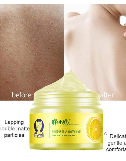 Load image into Gallery viewer, Lemon Cutin Gel Dead Skin Cleaning Pore Facial General Scrub
