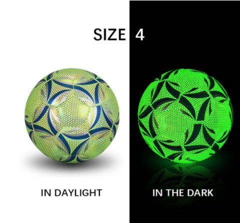 Load image into Gallery viewer, Luminate Soccer Practice Football Glowing Training Ball
