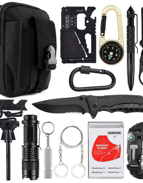 Load image into Gallery viewer, Amazon&#39;S New Outdoor Camping Camping Multi-Function Tool Wild Survival Equipment Sos Self-Defense Supplies
