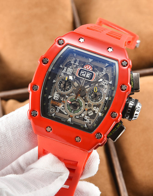 Load image into Gallery viewer, Modern Sports Mechanical Wind Quartz Small Three-plate Craft Watch
