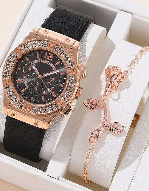 Load image into Gallery viewer, Women&#39;s Fashion Pu Strap Watch
