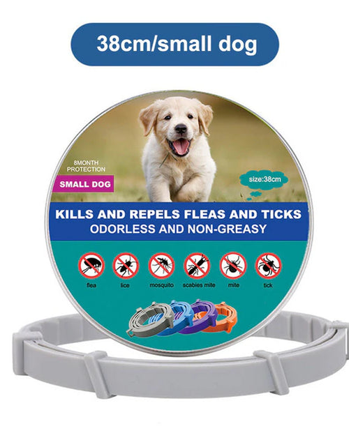 Load image into Gallery viewer, New Pet Dog Cat Collars Veterinary anti Flea and Tick Collar for Cats Dogs Anti-Parasitic Necklace for Large Small Dogs Products
