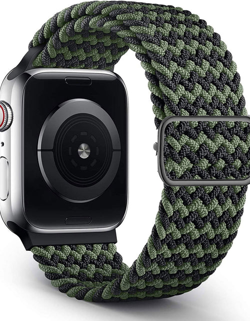 Load image into Gallery viewer, Adjustable Woven Nylon Watchband
