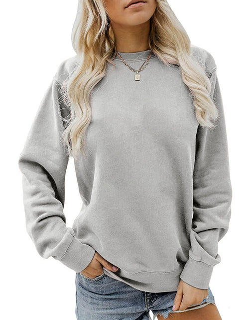 Load image into Gallery viewer, Women&#39;s Fashion Casual Long Sleeve Cotton Sweater
