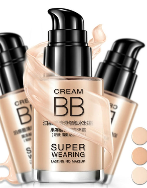 Load image into Gallery viewer, Clear and sleek hydrating cream nude makeup BB cream makeup concealer moisturizing BB cream
