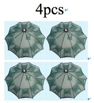 Load image into Gallery viewer, Strengthened 4-20 Holes Automatic Fishing Net Shrimp Cage Nylon Foldable Fish Trap Cast Net Cast Fold Crab Trap Fishing Network
