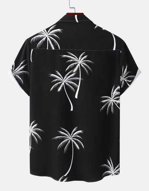 Load image into Gallery viewer, Printed Short-sleeved Shirt Men&#39;s Beach
