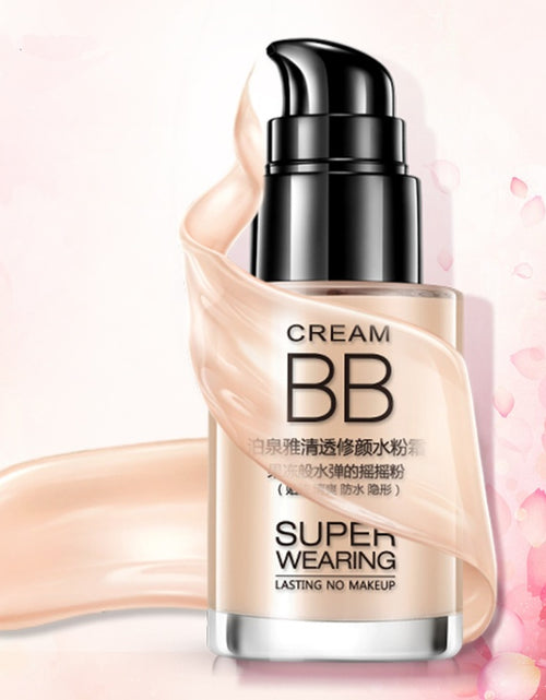 Load image into Gallery viewer, Clear and sleek hydrating cream nude makeup BB cream makeup concealer moisturizing BB cream
