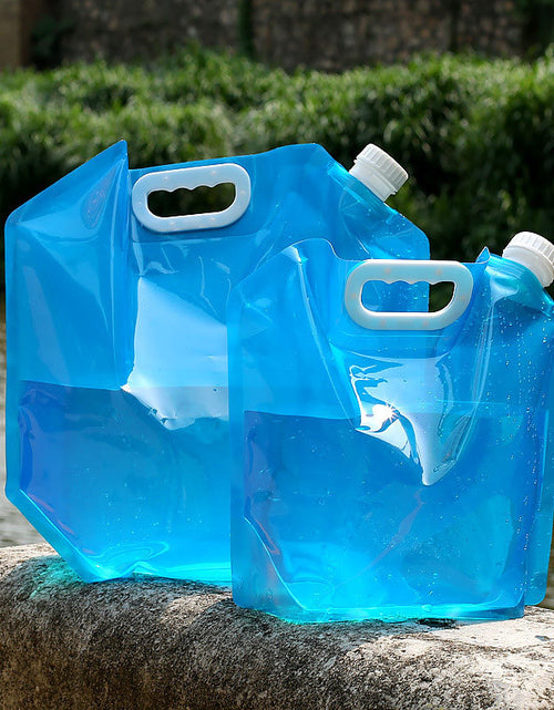 Load image into Gallery viewer, PVC Outdoor Camping Hiking Foldable Portable Water Bags Container
