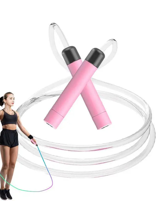 Load image into Gallery viewer, Glowing Skipping Rope Lightweight Luminous Rainbow Sport Exercise Jump Rope Exercise Jump Ropes for Home Workout Fitness
