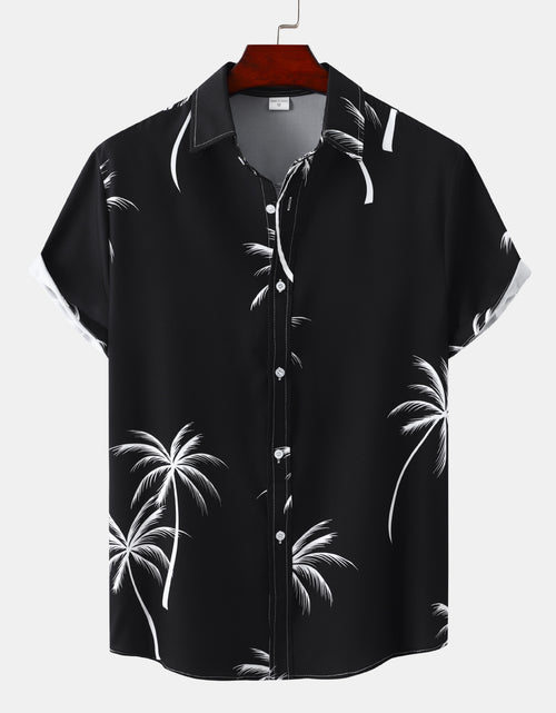 Load image into Gallery viewer, Printed Short-sleeved Shirt Men&#39;s Beach
