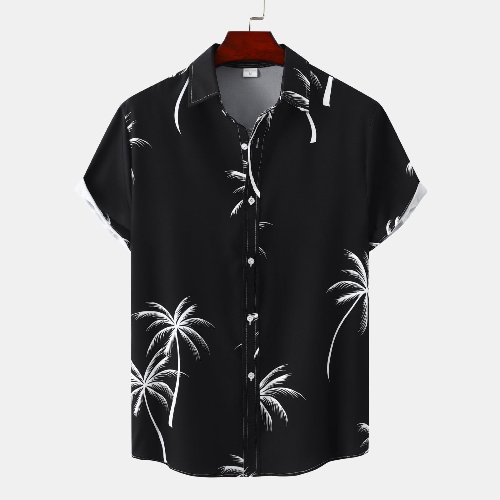 Printed Short-sleeved Shirt Men's Beach