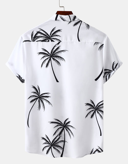 Load image into Gallery viewer, Printed Short-sleeved Shirt Men&#39;s Beach
