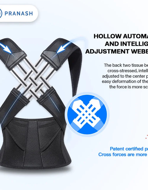 Load image into Gallery viewer, Dropshipping Stock Adjustable Back Posture Corrector Belt Women Men Prevent Slouching Relieve Pain Posture Corrector
