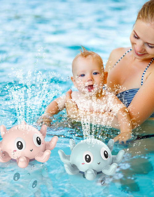 Load image into Gallery viewer, Children&#39;s Automatic Water Spray Bath Toys Bath Fun Toys With Flashing Water Spray Toy Baby Swimming Shower With Toys New
