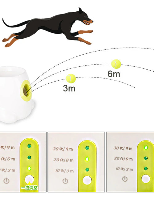 Load image into Gallery viewer, Catapult for Dogs Ball Launcher Dog Toy Tennis Ball Launcher Jumping Ball Pitbull Toys Tennis Ball Machine Automatic Throw Pet
