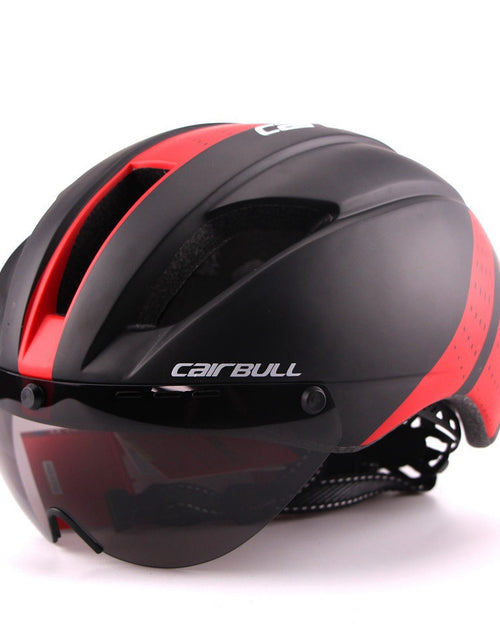 Load image into Gallery viewer, Bicycle Aero Helmet Cycling Helmet Road Mountain Integral Triathlon Bike Helmet Men Race Airo Time-Trial TT Bike Helmet
