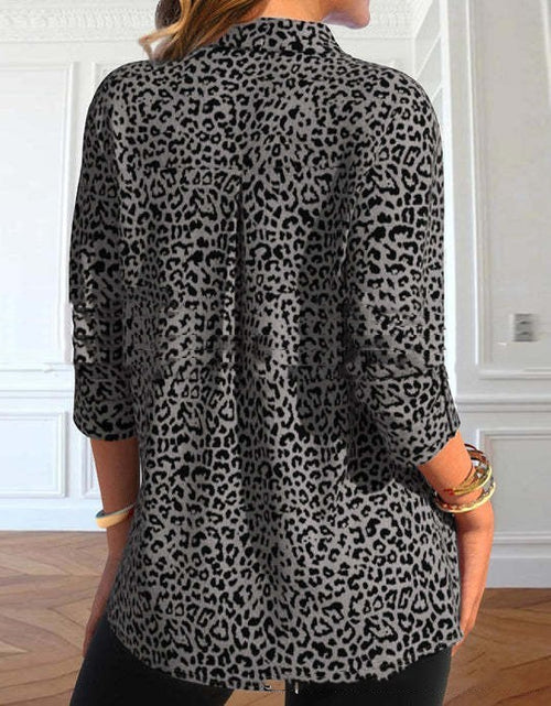 Load image into Gallery viewer, European And American Women&#39;s Clothing Shirt Coat
