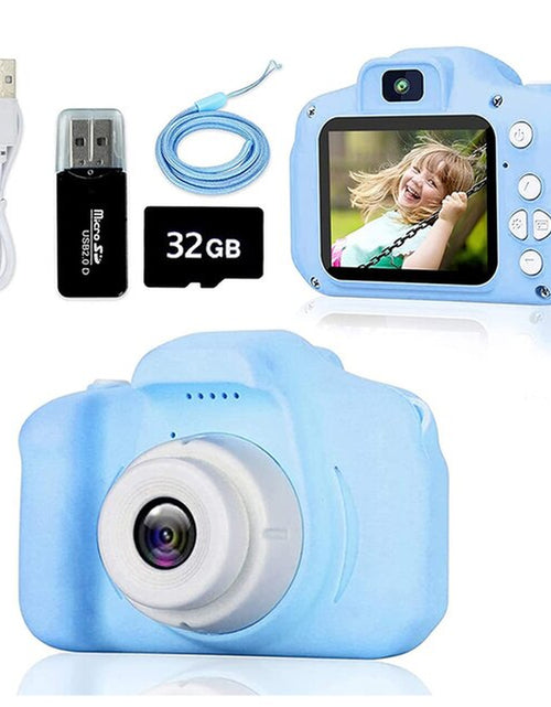 Load image into Gallery viewer, Super Cute Children Camera Kids Educational Toy Children Baby Birthday Digital Camera 1080P Video Camera with Free Gift for Girl
