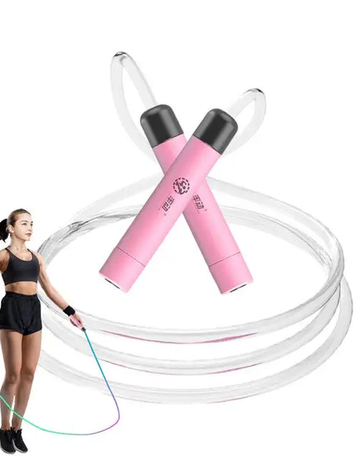 Load image into Gallery viewer, Glowing Skipping Rope Lightweight Luminous Rainbow Sport Exercise Jump Rope Exercise Jump Ropes for Home Workout Fitness
