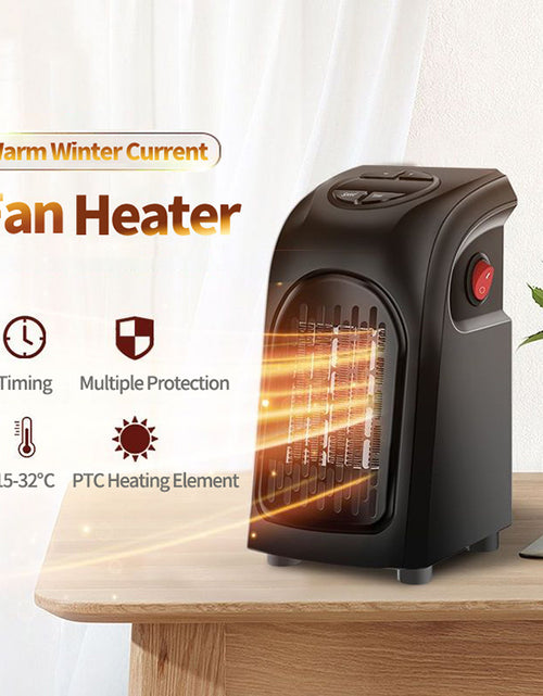 Load image into Gallery viewer, Winter Air Heater Fan Heater Electric Home Heaters Mini Room Air Wall Heater Ceramic Heating Warmer Fan For Home Office Camping
