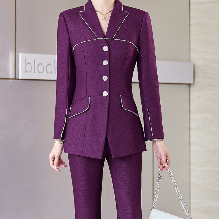 Suit Women's Autumn Long Sleeve Design Sense