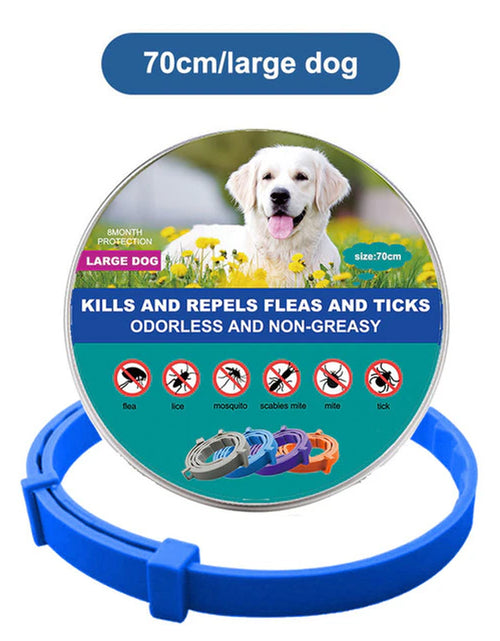 Load image into Gallery viewer, New Pet Dog Cat Collars Veterinary anti Flea and Tick Collar for Cats Dogs Anti-Parasitic Necklace for Large Small Dogs Products
