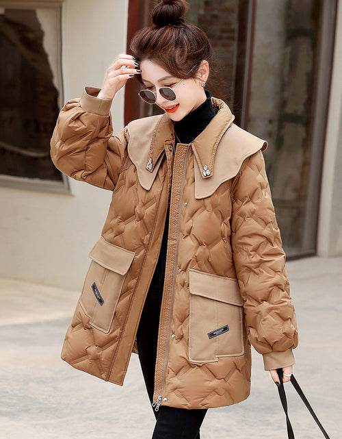 Load image into Gallery viewer, Women&#39;s Fashionable Stylish Sailor Collar Coat
