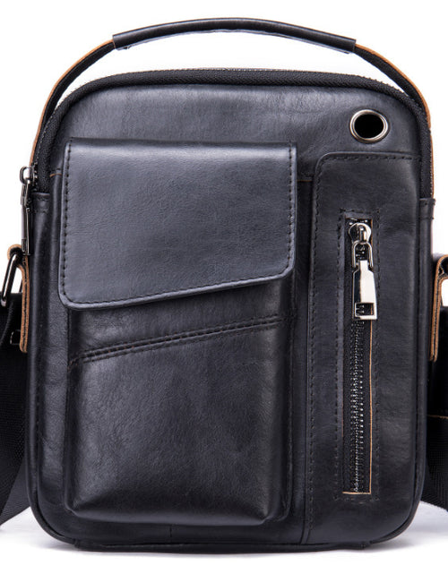 Load image into Gallery viewer, Men&#39;s Business Minimalist Leather Crossbody Bag
