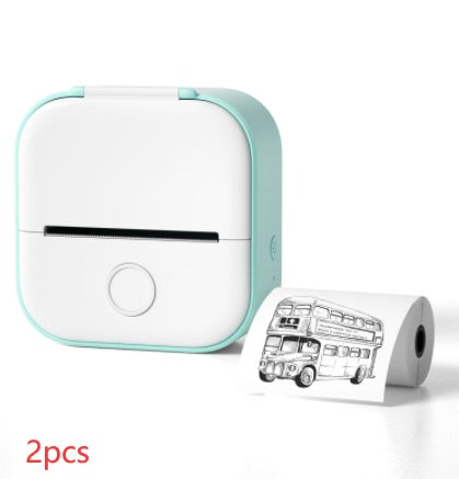 Load image into Gallery viewer, Portable Mini Thermal Label Printer Home Photo Printer Student Wrong Question Printer Bluetooth Mini Label Printer Price Tag
