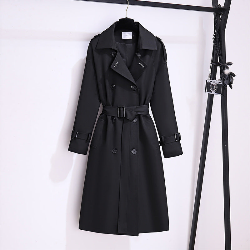 High-end Elegant Mid-end Trench Coat For Women