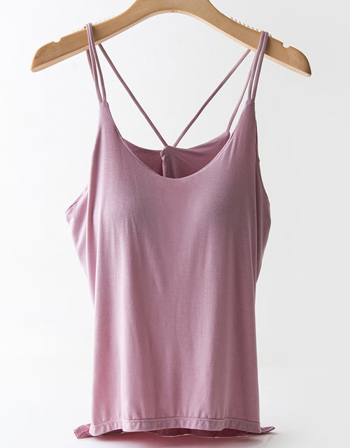 Load image into Gallery viewer, Women&#39;s Padded And Beautiful Back Camisole Vest
