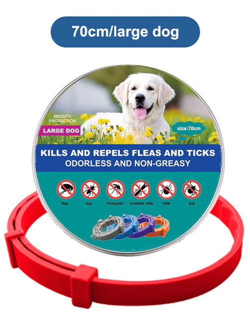 Load image into Gallery viewer, New Pet Dog Cat Collars Veterinary anti Flea and Tick Collar for Cats Dogs Anti-Parasitic Necklace for Large Small Dogs Products
