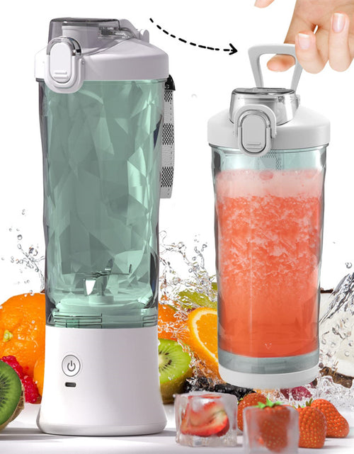 Load image into Gallery viewer, Portable Blender Juicer Personal Size Blender For Shakes And Smoothies With 6 Blade Mini Blender Kitchen Gadgets
