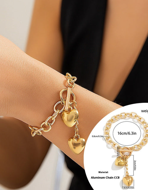 Load image into Gallery viewer, Thick Chain With Shiny Lock And Key Pendant Necklace For Women Trendy Ladies Accessories On The Neck Fashion Jewelry Female
