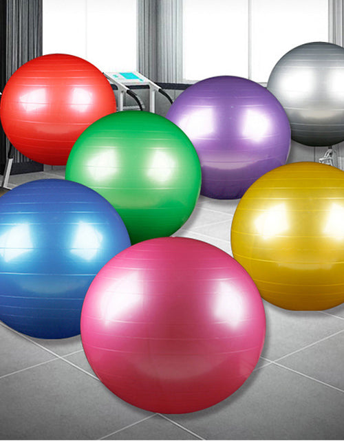 Load image into Gallery viewer, Yoga Ball Fitness Beginner Children Exercise More Gymnastics Glossy Ball
