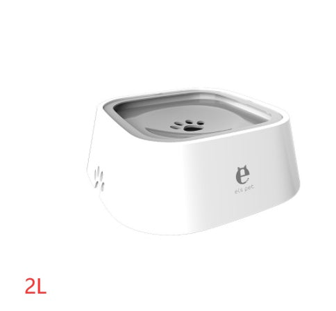 Load image into Gallery viewer, 1.5L Cat Dog Water Bowl Carried Floating Bowl Anti-Overflow Slow Water Feeder Dispenser Pet Fountain ABS&amp;PP Dog Supplies
