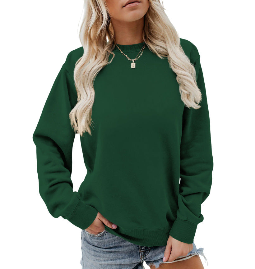 Women's Fashion Casual Long Sleeve Cotton Sweater