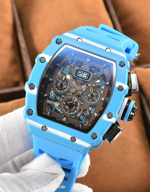 Load image into Gallery viewer, Modern Sports Mechanical Wind Quartz Small Three-plate Craft Watch
