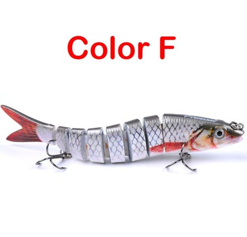 Load image into Gallery viewer, Pike Fishing Lures Artificial Multi Jointed Sections Hard Bait Trolling Pike Carp Fishing Tools
