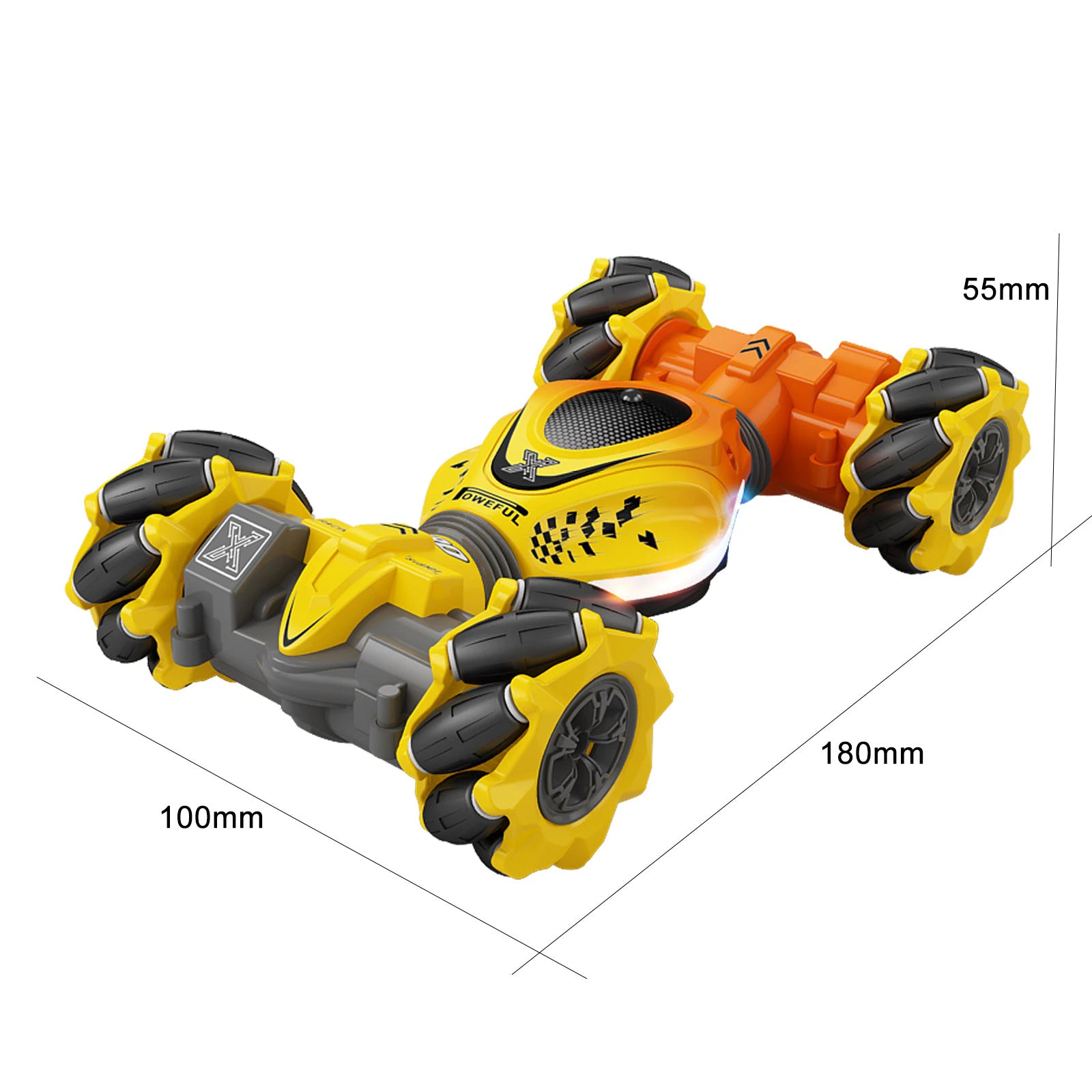 4WD RC Car Toy 2.4G Radio Remote Control Cars RC Watch Gesture Sensor Rotation Twist Stunt Drift Vehicle Toy for Children Kids