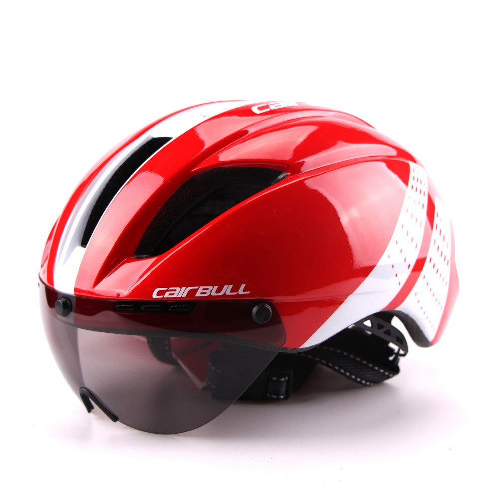 Bicycle Aero Helmet Cycling Helmet Road Mountain Integral Triathlon Bike Helmet Men Race Airo Time-Trial TT Bike Helmet