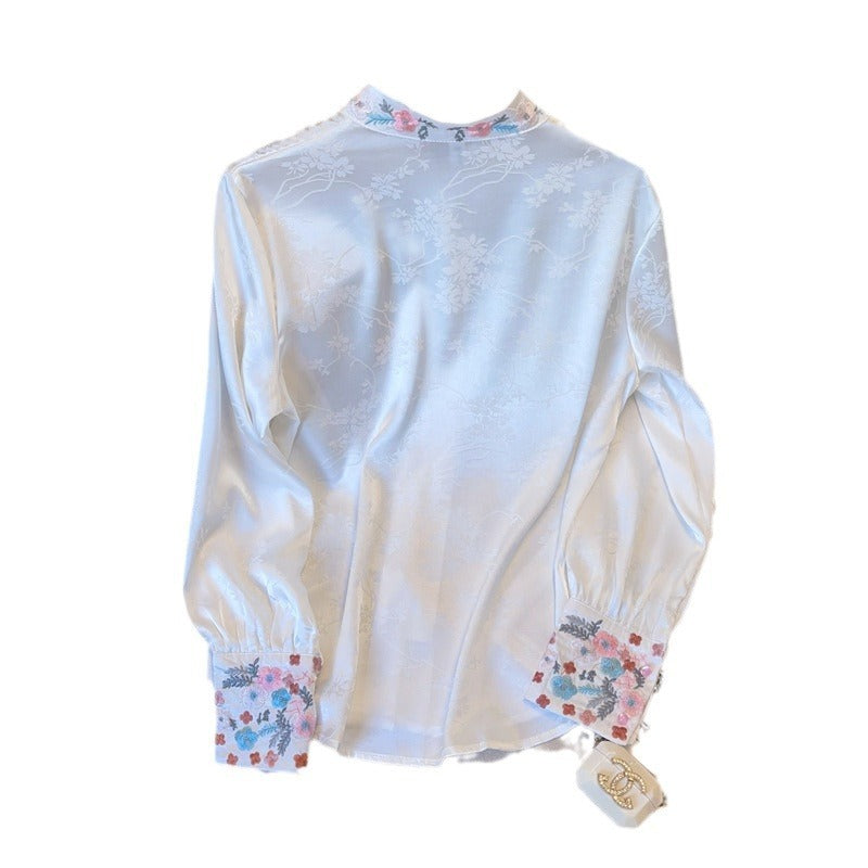 Women's Embroidered Small Coat Top