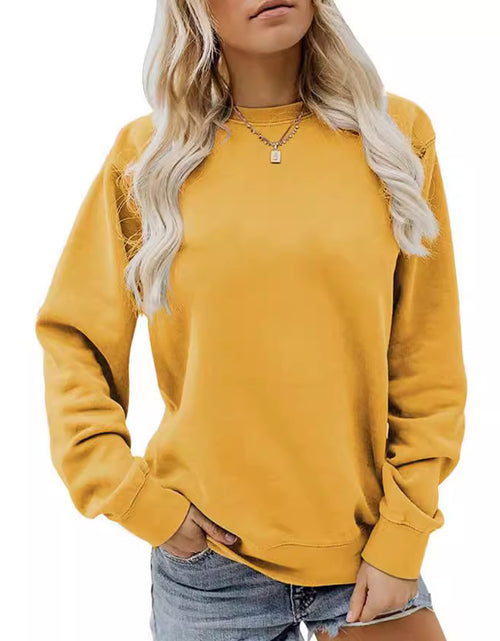 Load image into Gallery viewer, Women&#39;s Fashion Casual Long Sleeve Cotton Sweater
