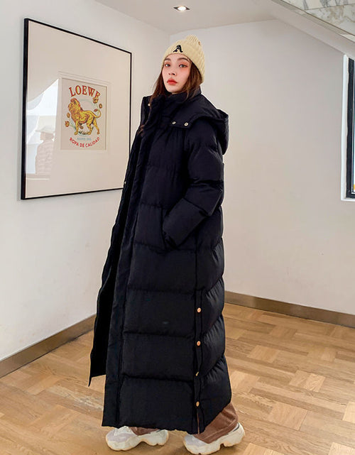 Load image into Gallery viewer, Women&#39;s Winter Loose Thick Long Cotton Coat Jacket
